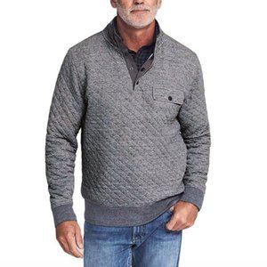 Faherty Epic Quilted Fleece Pullover